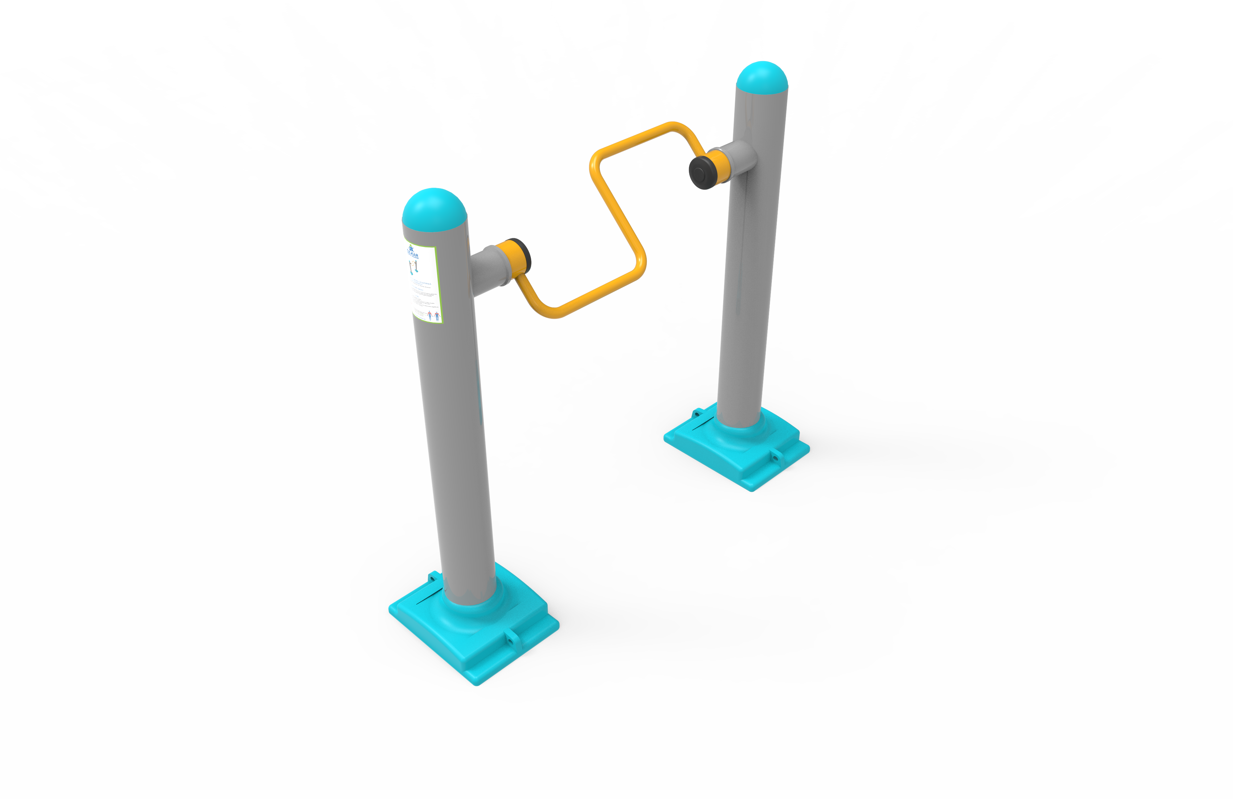 Engelsiz El Calistirma Aleti EFT-502 | Dış Mekan Spor Aletleri | Erse Kent Mobilyaları